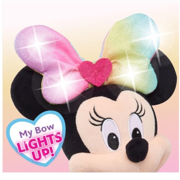 Disney Junior Minnie Mouse Sparkle and Sing Minnie Mouse, 13 Inch Plush - Picture 3 of 3